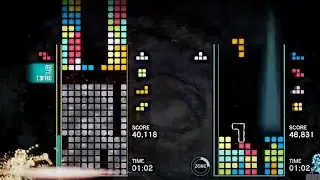 Expert Tetris Effect Zone Battle! 4 Wide Power