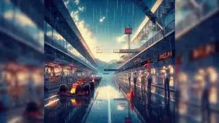 1 HOUR | F1 paddock atmosphere on a rainy test morning