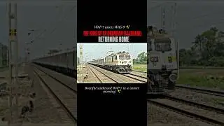 THE KING IS RETURNING HOME❤️ | HOWRAH RAJDHANI EXPRESS | INDIAN RAILWAYS STATUS | ALP STATUS