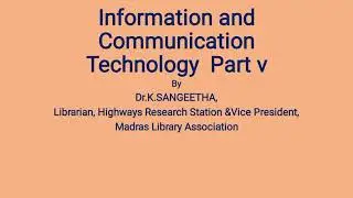ICT Library Science UGC NET NTA