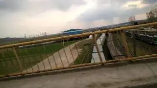 Deasupra statiei de cale ferata Ciumesti (905)
