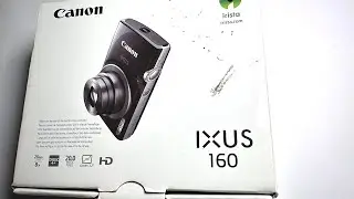 Canon IXUS 160 Digital Camera Unboxing