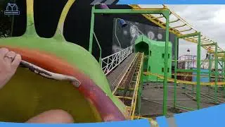 Brean Theme Park - Caterpillar Coaster 4K On-Ride POV