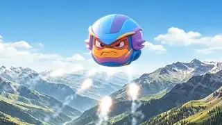 WHO IS THIS FLYING HERO?! Rocket-Powered Character Above the Mountains! | Magic Helmet