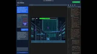AI mini game generator - Cyber Defense