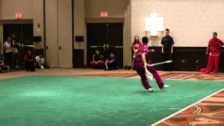 2013 US Wushu Team Trials Adult Adv. Male Broadsword - Matthew Lee