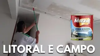 MELHOR TINTA PARA PROTEGER TETOS E PAREDES DE MOFO, ALGAS - LITORAL E CAMPO MAZA