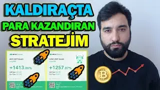 ORTA VADE %100 KAR ALABİLECEĞİNİZ KALDIRA&Ccedil;LI İŞLEM TAKTİĞİMİ ANLATIYORUM