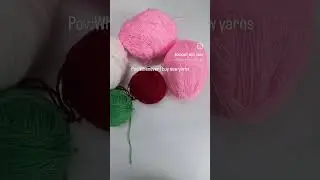 Whenever i buy new yarn 🧶#crochet#crocheting #newvideo #viralvideo