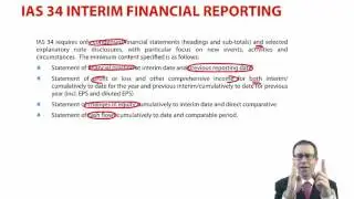 ACCA P2 IAS 34 Interim Financial Reporting