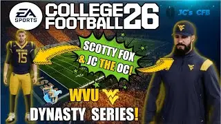 CFB 26 WVU Dynasty Year 1: Games 8 & 9 (Coach JC - Offensive Coordinator)