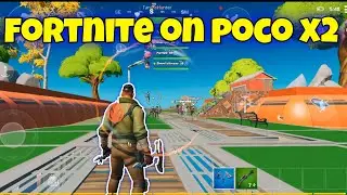 POCO X2 Gaming Test Fortnite (After Updates)