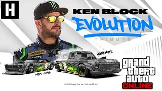 Gymkhana Evolution in GTA Online - Tribute for Ken Block