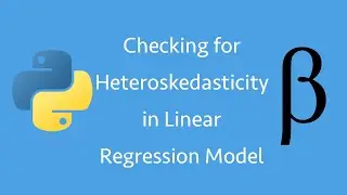Heteroskedasticity Testing for Linear Regression in Python (Beta Calculation Part 2)