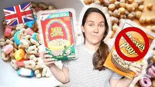 Why is AMERICAN Cereal BANNED in the UK? + SECRET to Finding It in England // American in UK