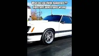 What do you think? high rpm Launch gone wrong #car ##racing #softride #ford #performance ##sportscar