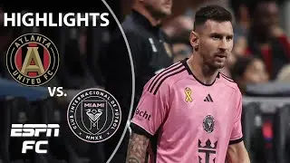 THRILLER 🔥 Atlanta United FC vs. Inter Miami CF | MLS Highlights | ESPN FC