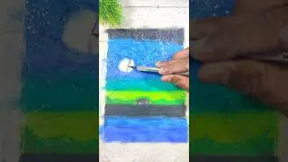 Creative Drawing Idea || Oil Pastel Drawing || #art #drawing #shorts