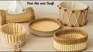 Turning Ugly Boxes into Pinterest-Worthy Baskets😱♻️ #fariartandcraft