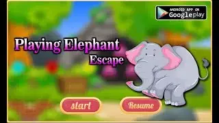 Avm Playing Elephant Escape Walkthrough [AvmGames]