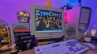 🖥️ Booting Windows 98, 💾 Installing/Exploring StarCraft & 🎧 Playing Winamp on Pentium 4 🎮