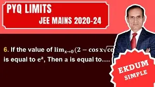 PYQ JEE Main 20 July 2021 Morning Shift limits