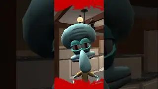 Squiward Neighbor. Sponge Revenge Jumpscare Gameplay iOS/Android #neighbors #escape