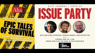 Alta Journal Release Party feat. Peter Fish, Keenan Norris, and Matthew Zapruder
