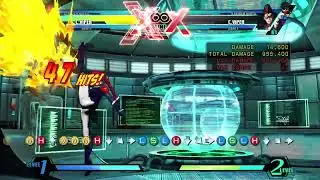 UMVC3: C Viper Easy And Consistent  Infinite Using Meter (Side Tac) #umvc3