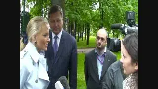 Princess Michael Of Kent in Russia Принцесса Майкл Кентская в России