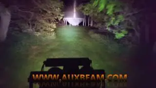 Auxbeam night time test.