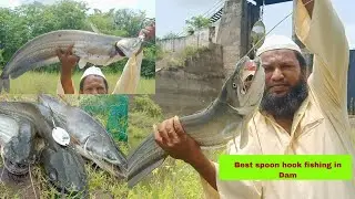 🦈Best spoon hook fishing 🎣 pathan fish hunting 🐠(giant wallaga)🎣 ATTACK 🎣🐠🐠