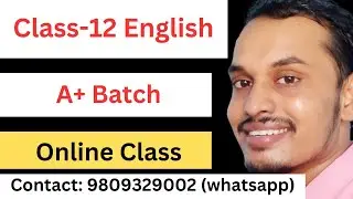 A+ Batch of Class 12th English / Online Class by Shyam Sir