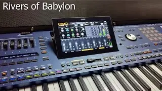 KORG Pa5X Musikant - Rivers of Babylon (Boney M), cover, factory style 
