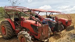 L4708​vsM95​40,​รถเล็กกับรถใหญ่เวลาไถจะต่างกันมั๊ย?