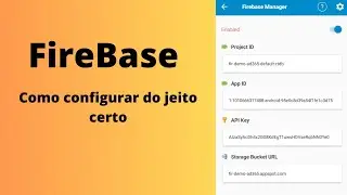 Sketchware - configurar projeto FireBase