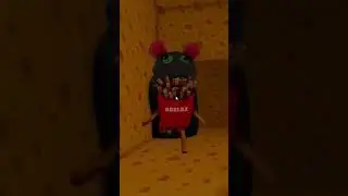 RAT CHASING GANG O FRIES CHEESE ESCAPE ROBLOX! #gaming #shorts #roblox #anime