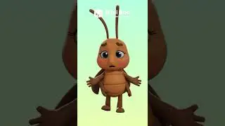 Cockroach Song | Fun Kids Short #kidsvideos #funforkids #kidssongs