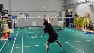 1 on 1 Multi feeding @ CA Badminton Academy 🏸  1370 Birchmount Rd, Unit6