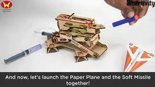 Smartivity Hydraulic Plane Launcher &mdash; a perfect STEM toy for curious kids aged 6+ | Wieners