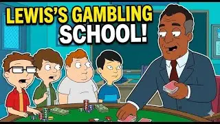 American Dad Best Moment | Principal Lewis Teaches The Boys How To Gamble