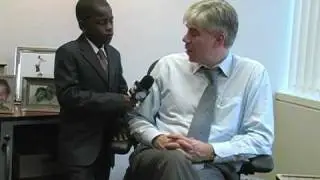 David Gregory is interviewed by Damon Weaver