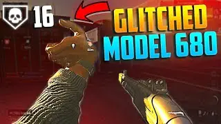 One Arm Model 680 View Model Glitch Search And Destroy MW! How To Do The Model 680 Glitch! MW SnD!