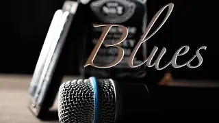 Dm blues on a C harmonica version B (tabs on Patreon)