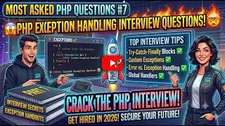PHP Exception Handling: The #1 Interview Question That Eliminates Candidates (Try Catch Finally)