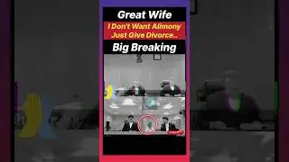 Great news | Wife rejected Maintenance Just demanded divorce#judge#divorce#argument#498a#legalcourts