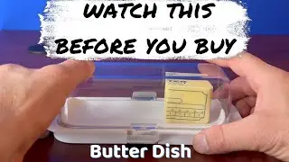 Features that I LOVE about the Pisol Butter Dish with Lid from Amazon [PRODUCT REVIEW]