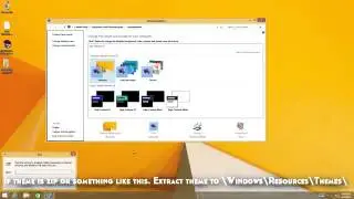 How to install anime theme on windows 8 8 1