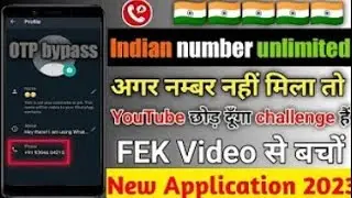 indian number otp bypass app |whatsapp indian fake number |Get Indian (+91) fake number for whatsapp