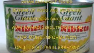 CLOSEOUT VEGETABLE BUYERS